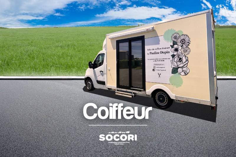  Aménagement d'un camion magasin pour salon de coiffure en Aquitaine : L'art de la transformation par SOCORI