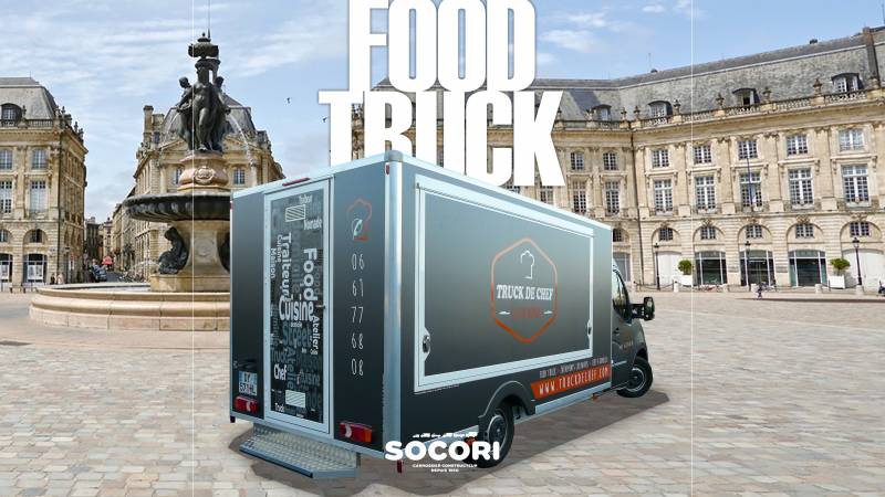 Camion Magasin - Food Truck - Truck de Chef - Bordeaux Nouvelle Aquitaine