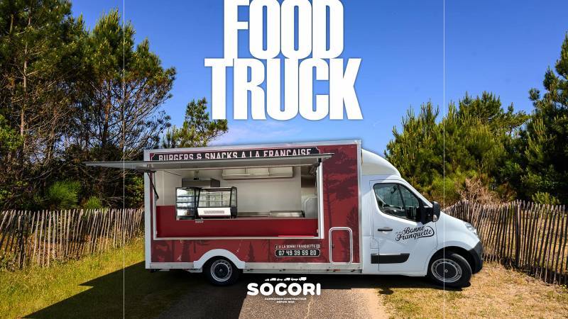Camion Magasin - Food Truck sue mesure avec equipement Strasbourg 