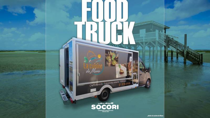 Camion Magasin - La cuisine de Manu - food truck sur le bassin d'arcachon