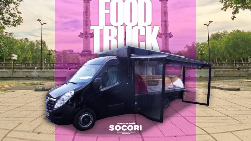 Camion Magasin - Food Truck - Spécialitées Asiatiques - Le roi des Nems - Nouvelle Aquitaine