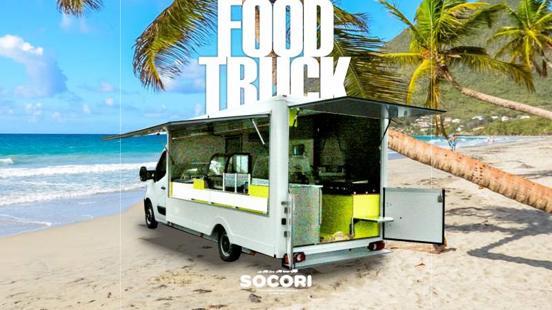 Camion Magasin - Food Truck - Cuisine du Monde - Guadeloupe